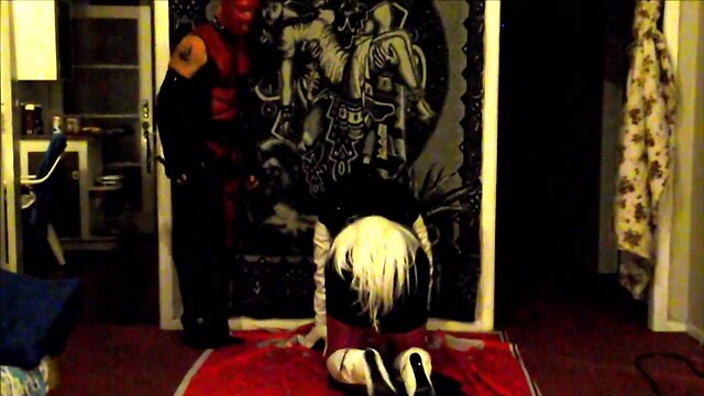 MS at Home: Joyful Playing with Her Pony