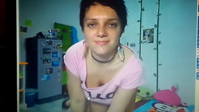 short hair and nice tits