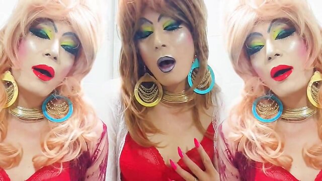 Sissy porn niclo  slut makeup
