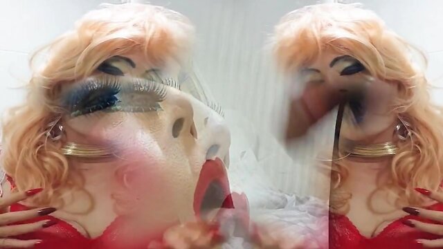 Sissy  niclo  sexy makeup masturbation pornstar