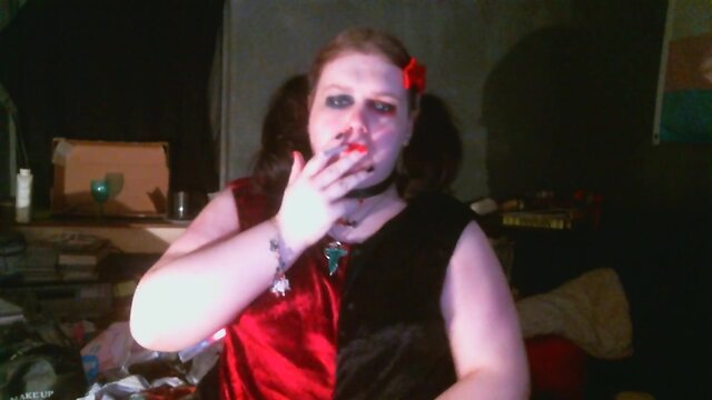 Harley Quinn Smoking