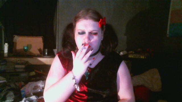 Harley Quinn Smoking