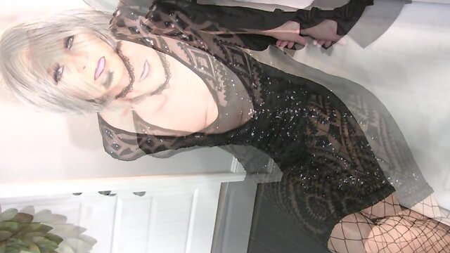 LANikiGurl, Black Lace Dress (Clean)