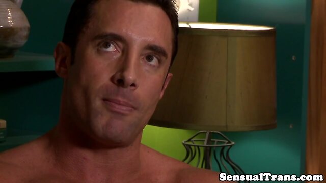 Beautiful trans goddess ass drilled till cum