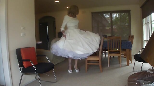 Petticoated sissy