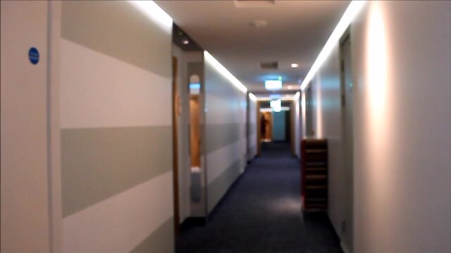 Hotel Hallway Sissy Stroll continues . . .