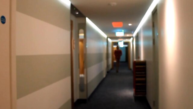 Hotel Hallway Sissy Stroll continues . . .