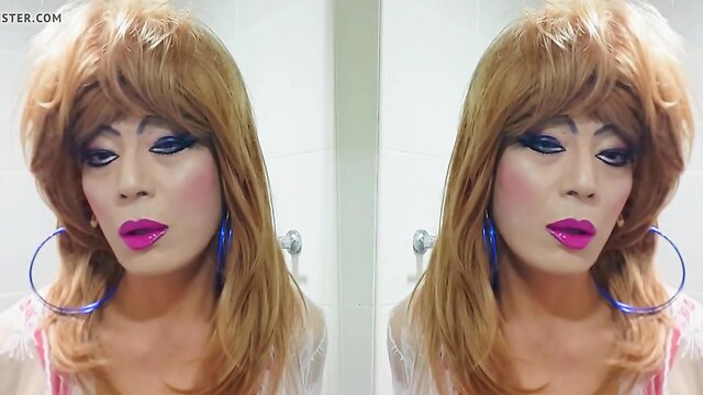 sissy niclo pornstar sexy makeup