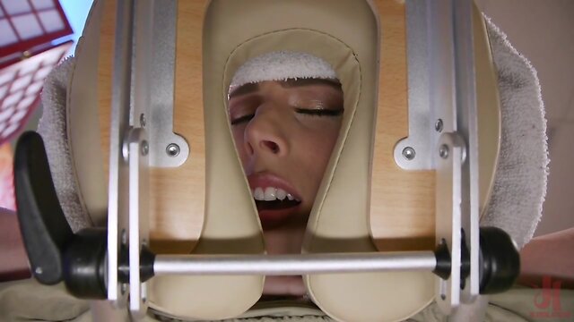 TS Casey Kisses Fucks Her Masseuse Cassandra Cain