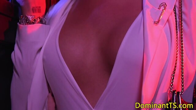 Latina ts dom ass fucks sub after rimming