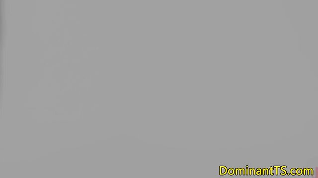 Busty inked ebony dom doggystyles sub