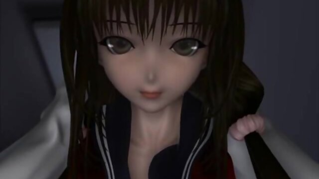 3D Young Futanari Fucks Schoolgirl!