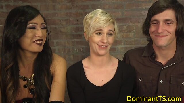 Dominating ts cocksucked and rimmed by subs