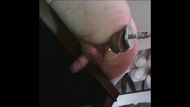 Fucked By BBC Dildo (ass dripping - no cum)