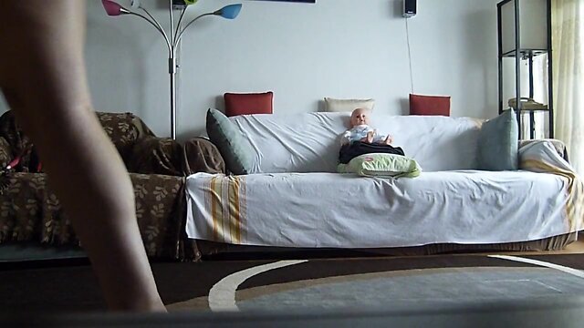 Maggy with Robert on hidden cam