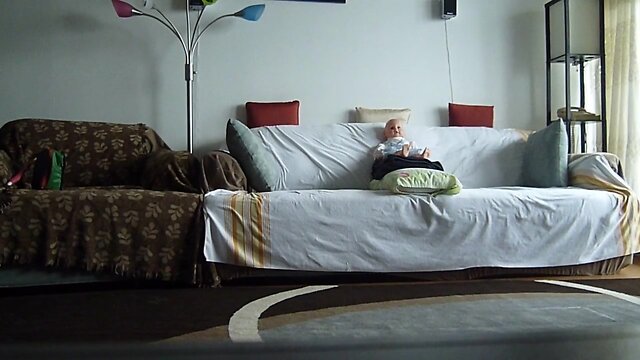 Maggy with Robert on hidden cam