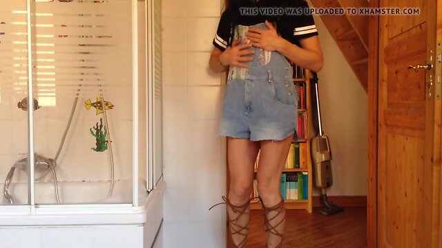 I am waiting for my mom because I was naughty.