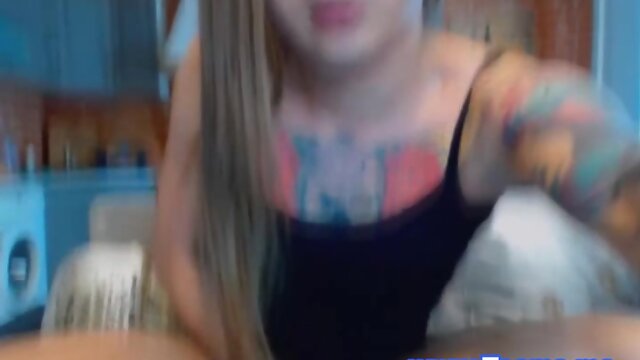 Pink Cock Cute Teen Shemale Exploding Hot Jizz