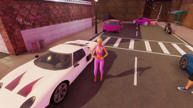 3D Futanari Street Whore