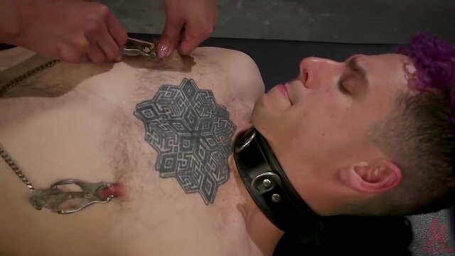 Jessica Fox Makes Corbin Dallas a Dungeon Anal Bitch