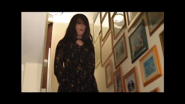 Transvestite with her boyfriend