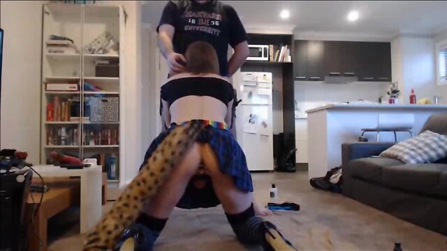 this kitty get's played with and ruined with oral ejection