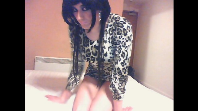 animal print dress