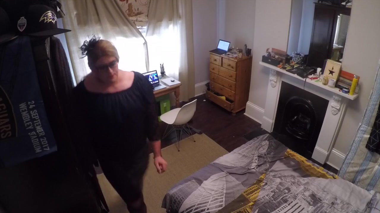 Crossdresser Secretary gets Blackmailed