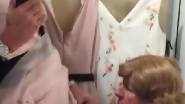 Elderly lady swallows my cum