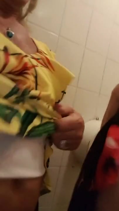 Essex Baby Lisa and Tranny Pauline in the club toilets