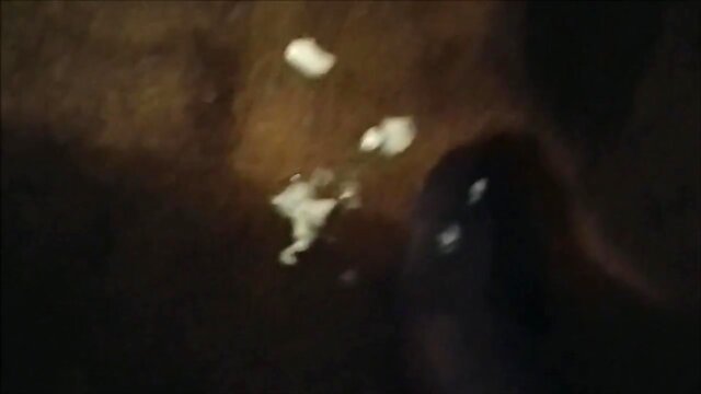 Chubby She-Male Massive Ejaculation with Ebony Nails