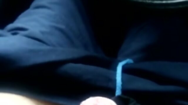 Jerking in lay by with panties