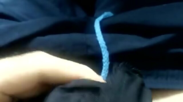 Jerking in lay by with panties