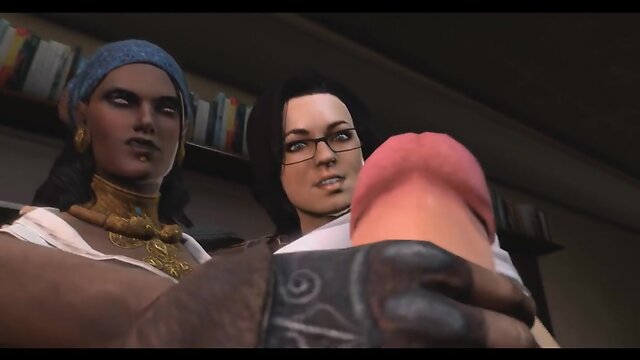 Gorgeous Man with Big Ass, Big Cock & Big Tits: A Gangbang!