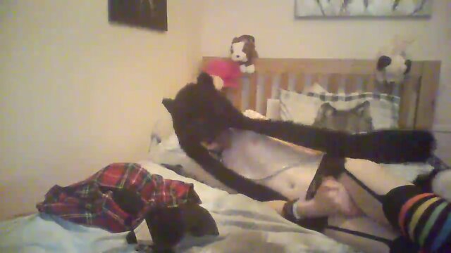 Amateur Ladyboy Enjoys Solo Fun with Sex Toy: Small Tits & Dildos!