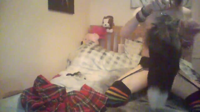 Amateur Ladyboy Enjoys Solo Fun with Sex Toy: Small Tits & Dildos!