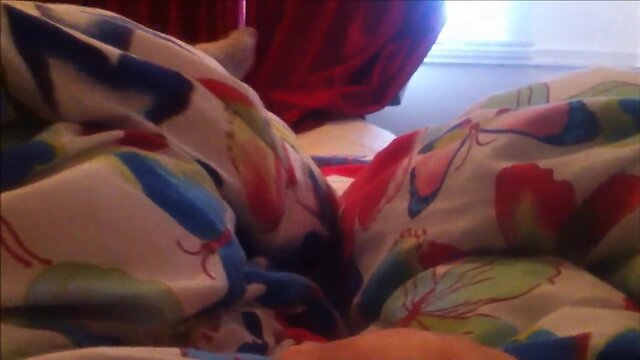 Sticky Tights: Waking Up Eroused to a Solo Masturbation Film by Danni