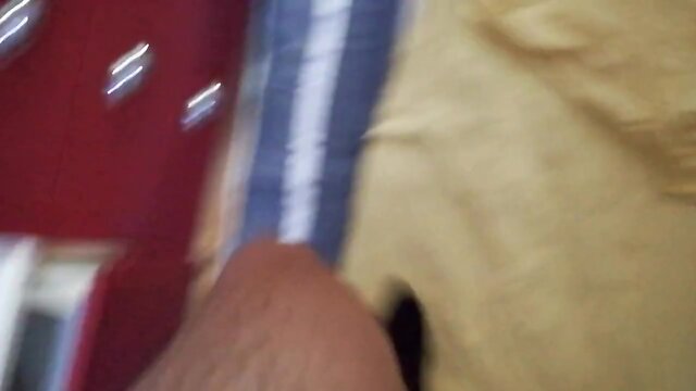 Amateur BDSM: Submissive in Stockings Teased by Powerful Dom