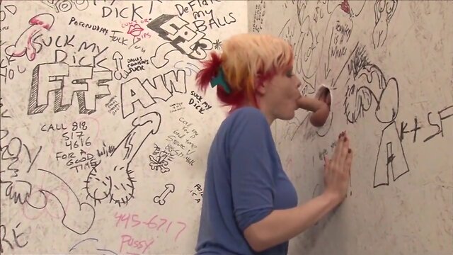 Aubrey Kate`s Gloryhole & Pussyhole Fun - Unforgettable Experience!