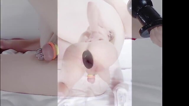 Sizzling Ladyboy Video: Big Cock, Sex Toy, and Steamy Action!