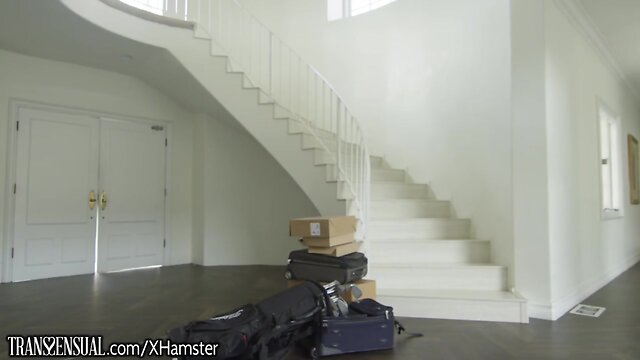 TransSensual Beauty Alisa Rae Takes Barebacked by DILF