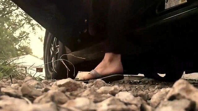 Mature Man Gets His Tight Hole Penetrated By a Huge T-Girl Schlong in Amateur Bareback Video