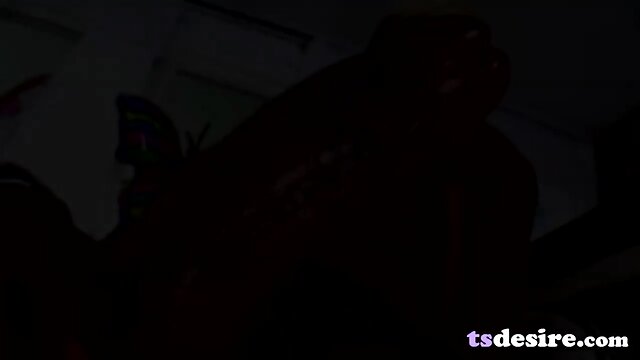 Black Tgirl Holly Hung Is Ready For Some Solo Fun