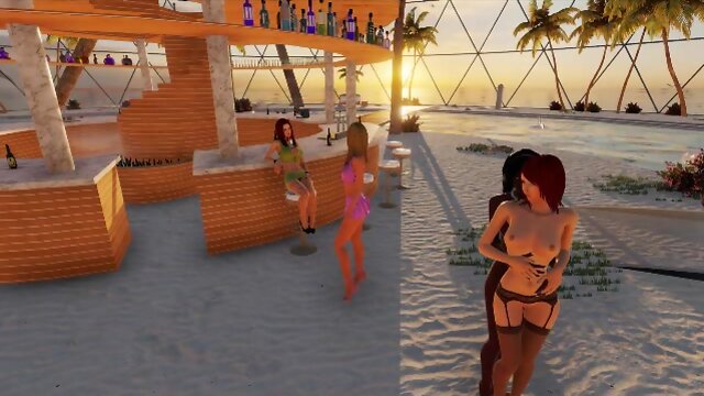 T-Baby Fucks Babe in 3D Sex Game!