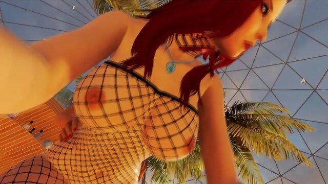 T-Baby Fucks Babe in 3D Sex Game!