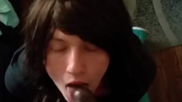 Massive strangers ebony schlong blown to completion!