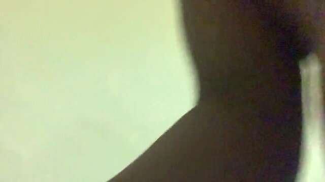 60 FPS Captivation: Blk Trans Playing with Herself