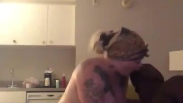 Enormous Booty T-Girl Fucks BBC, She Explodes by Accident