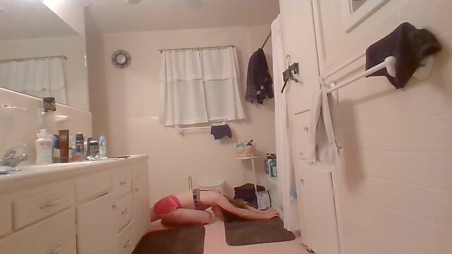 This trans-female's morning yoga routine