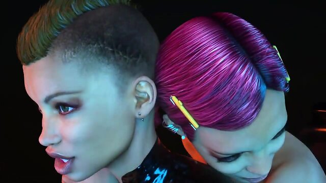 Hard Futanari Night's day 2